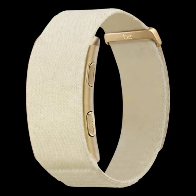 BE KONN BE-W1 ECG smart band in gold